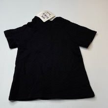 Load image into Gallery viewer, Girls Kardashian Kids, black quilted short sleeve top, NEW, size 4,  