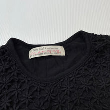 Load image into Gallery viewer, Girls Zara, black stretchy long sleeve top, EUC, size 4,  