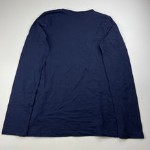 Load image into Gallery viewer, Girls Target, navy stretchy long sleeve top, EUC, size 16,  