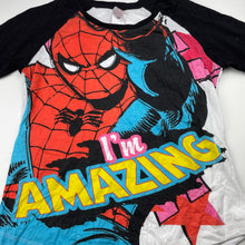 Load image into Gallery viewer, Girls Marvel, Comics, Spiderman 3/4 sleeve top, GUC, size 12,  