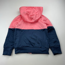 Load image into Gallery viewer, Girls Adidas, zip up hooded track top, EUC, size 5-6,  