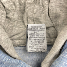 Load image into Gallery viewer, Boys Target, hooded denim jacket, poppers, GUC, size 3,  
