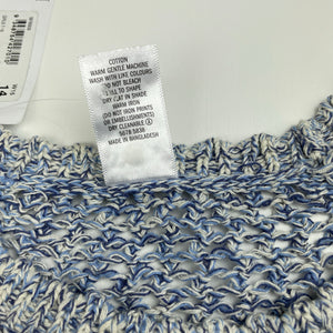 Girls Target, cotton knitted sweater, NEW, size 14,  