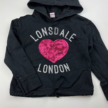 Load image into Gallery viewer, Girls Lonsdale, streetchy long sleeve hooded top, FUC, size 3,  