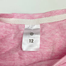 Load image into Gallery viewer, Girls Target, pink marle ruffle cotton top, EUC, size 12,  