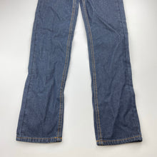 Load image into Gallery viewer, Boys Target, dark denim jeans, adjustable, Inside leg: 63.5cm, NEW, size 9,  