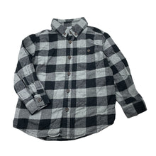 Load image into Gallery viewer, Boys Target, flannel cotton long sleeve shirt, GUC, size 4,  