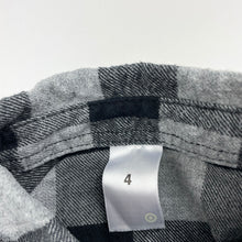 Load image into Gallery viewer, Boys Target, flannel cotton long sleeve shirt, GUC, size 4,  