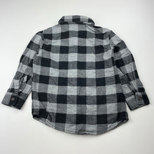 Load image into Gallery viewer, Boys Target, flannel cotton long sleeve shirt, GUC, size 4,  