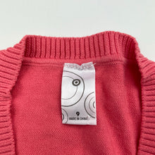 Load image into Gallery viewer, Girls Target, 3/4 sleeve cottton cardigan, light mark right cuff, FUC, size 9,  