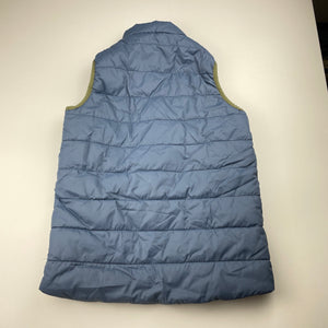 Boys Lily & Dan, blue puffer vest / sleeveless jacket, EUC, size 9-10,  