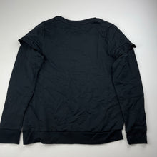 Load image into Gallery viewer, Girls B Collection, black lightweight sweater / long sleeve top, GUC, size 14,  