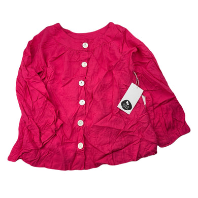 Girls hide & SEEK, pink lightweight cotton long sleeve top, NEW, size 6,  