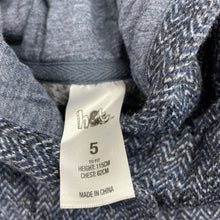 Load image into Gallery viewer, Girls H&amp;T, fleece lined hooded poncho jacket, EUC, size 5,  