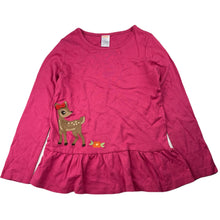 Load image into Gallery viewer, Girls Gymboree, embroidered cotton long sleeve top, EUC, size 6,  