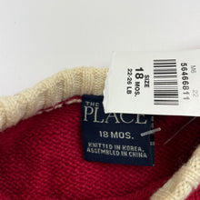 Load image into Gallery viewer, Boys The Childrens Place, knitted sweater / jumper, snowman, NEW, size 1-2,  
