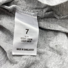 Load image into Gallery viewer, Boys H&amp;T, grey marle long sleeve t-shirt / top, EUC, size 7,  