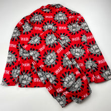 Load image into Gallery viewer, Boys Tilt, flannel cotton winter pyjamas, gorilla, EUC, size 7,  