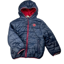 Load image into Gallery viewer, Boys Emerson, navy hooded jacket / coat, GUC, size 3,  