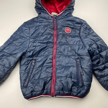 Load image into Gallery viewer, Boys Emerson, navy hooded jacket / coat, GUC, size 3,  