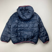 Load image into Gallery viewer, Boys Emerson, navy hooded jacket / coat, GUC, size 3,  