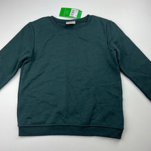 Load image into Gallery viewer, Boys Emerson, dark green fleece lined sweater, NEW, size 7,  