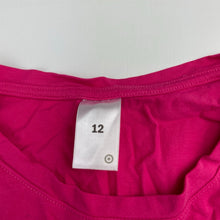 Load image into Gallery viewer, Girls Target, pink cotton long sleeve top, giltter, EUC, size 12,  