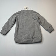 Load image into Gallery viewer, unisex Baby Legging Co, fleece lined organic cotton blend sweater / jumper, NEW, size 1,  