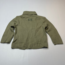 Load image into Gallery viewer, Girls Tartine Et Chocolat, knitted roll neck sweater / jumper, small mark front, FUC, size 12 months,  