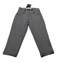 Load image into Gallery viewer, unisex Pumpkin Patch, navy stripe pants, elasticated, Inside leg: 28.5cm, NEW, size 2,  