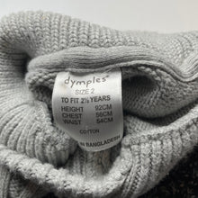 Load image into Gallery viewer, Boys Dymples, knitted cotton sweater / jumper, EUC, size 2,  