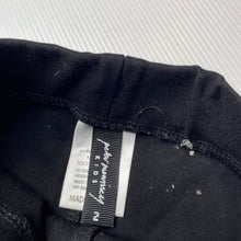 Load image into Gallery viewer, Girls Peter Morrissey, black stretchy pants, elasticated, Inside leg: 31cm, GUC, size 2,  