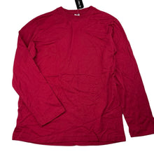 Load image into Gallery viewer, Boys Target, red cotton long sleeve t-shirt / top, NEW, size 12,  