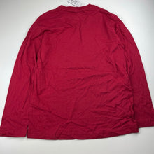 Load image into Gallery viewer, Boys Target, red cotton long sleeve t-shirt / top, NEW, size 12,  