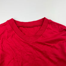 Load image into Gallery viewer, Boys Woolworths, red cotton long sleeve top, NEW, size 6-7,  
