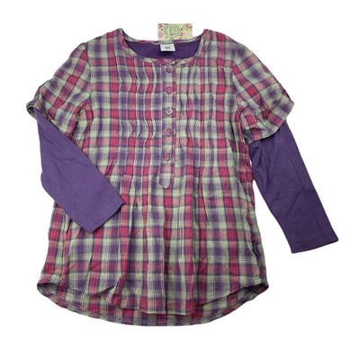 Girls Pumpkin Patch, lined lightweight cotton top, NEW, size 7,  