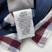 Load image into Gallery viewer, Boys BOYZ WEAR, hooded long sleeve shirt, NEW, size 2,  