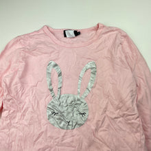 Load image into Gallery viewer, Girls Bardot Junior, pink cotton pyjama top, rabbit, GUC, size 12,  