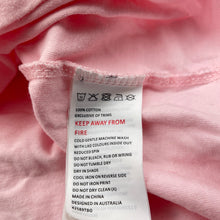 Load image into Gallery viewer, Girls Bardot Junior, pink cotton pyjama top, rabbit, GUC, size 12,  