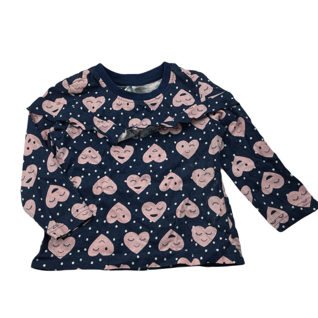 Girls Kids & Co, lightweight cotton pyjama top, EUC, size 2,  