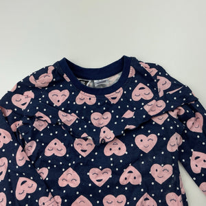 Girls Kids & Co, lightweight cotton pyjama top, EUC, size 2,  