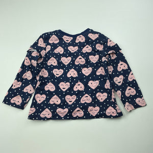 Girls Kids & Co, lightweight cotton pyjama top, EUC, size 2,  