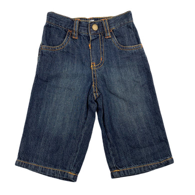 Gymboree dark denim jeans, elasticated, size 00, Pre-loved