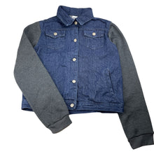 Load image into Gallery viewer, Girls Miss Understood, dark denim jacket, GUC, size 12,  