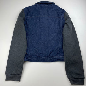 Girls Miss Understood, dark denim jacket, GUC, size 12,  