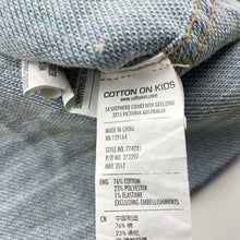 Load image into Gallery viewer, Boys Cotton On, knit denim shirt, poppers, EUC, size 1,  