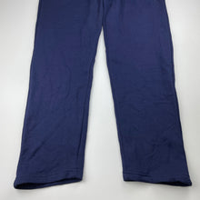 Load image into Gallery viewer, Boys St ANDREW, navy fleece lined track pants, elasticated, Inside leg: 70cm, NEW, size 12,  
