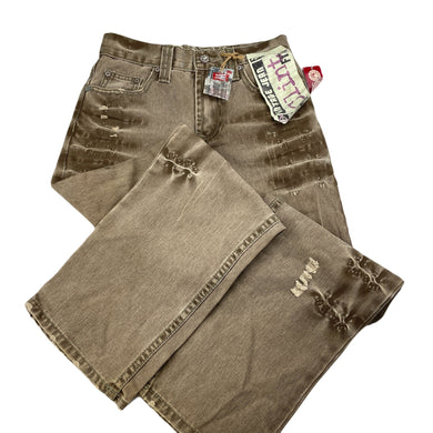 Boys SHOCK DENIM, distressed denim jeans, adjustable, Inside leg: 64cm, NEW, size 10,  