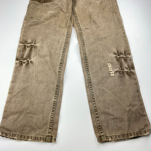 Boys SHOCK DENIM, distressed denim jeans, adjustable, Inside leg: 64cm, NEW, size 10,  