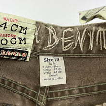 Load image into Gallery viewer, Boys SHOCK DENIM, distressed denim jeans, adjustable, Inside leg: 64cm, NEW, size 10,  